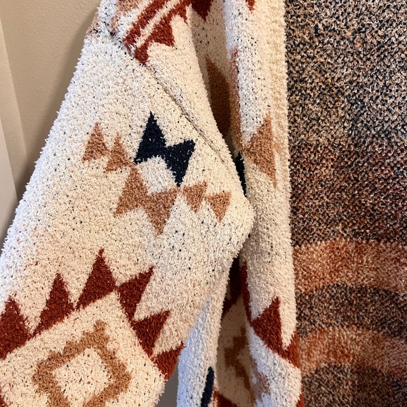 NWT Color Block Print Cardigan - Picture 3 of 3
